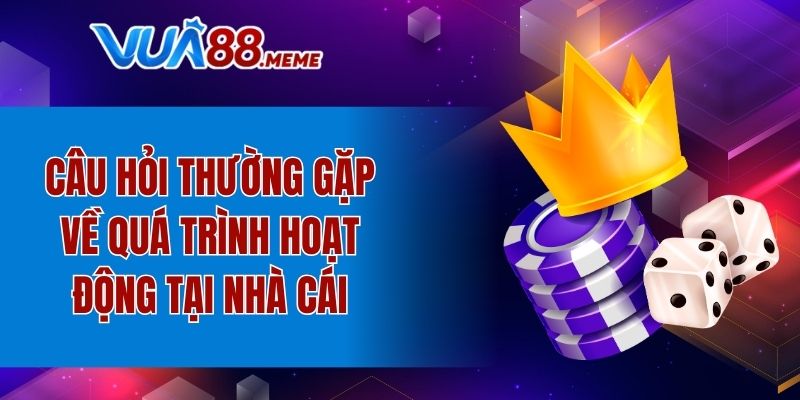 Câu hỏi thường gặp về quá trình hoạt động tại nhà cái