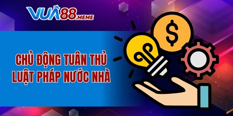 Chủ động tuân thủ luật pháp nước nhà