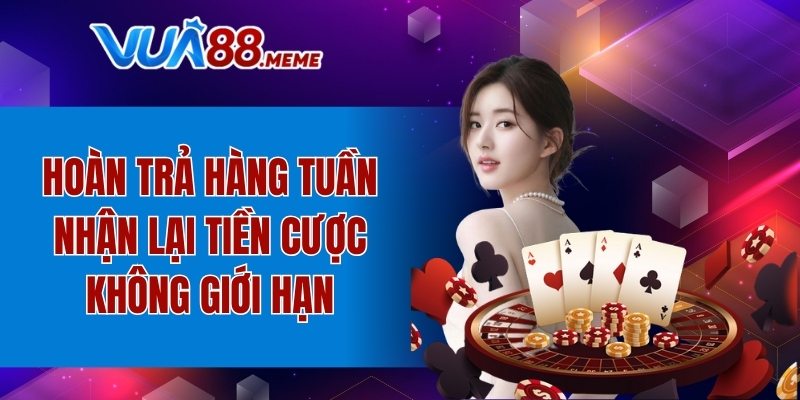 hoàn trả hàng tuần