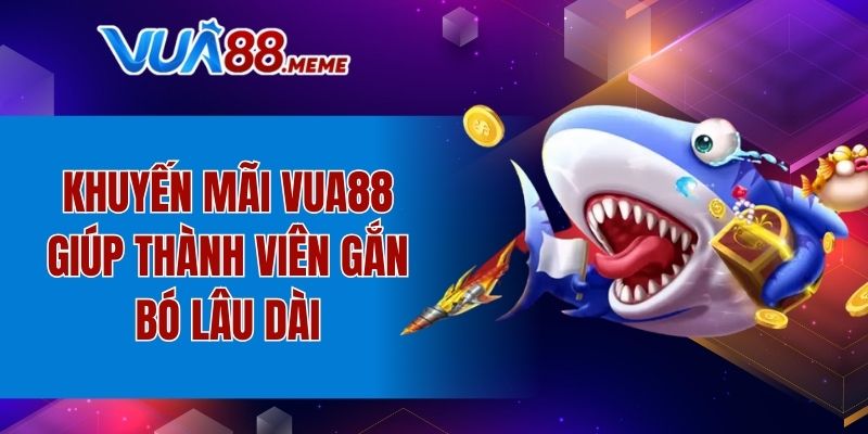 Khuyến mãi VUA88 giúp thành viên gắn bó lâu dài