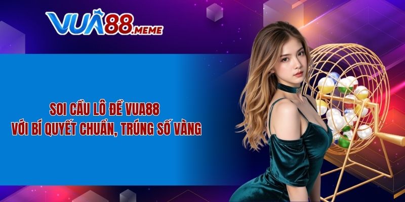 Soi cầu lô đề VUA88
