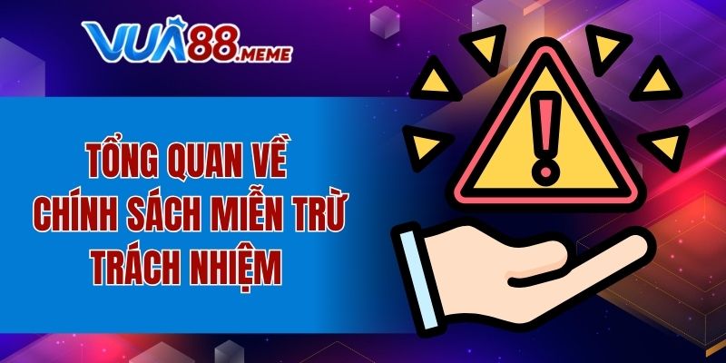 Tổng quan về chính sách miễn trừ trách nhiệm 